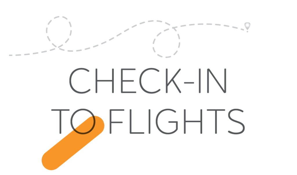 Check-in to flights