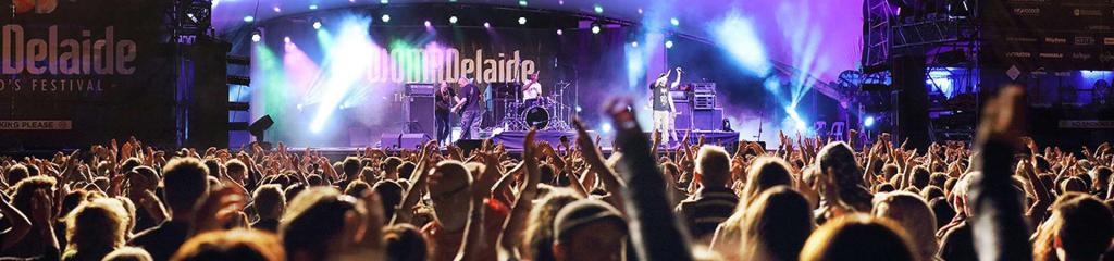 Massive crowd at Womadelaide in Adelaide