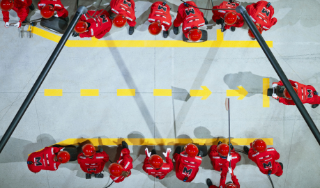 Full-throttle logistics