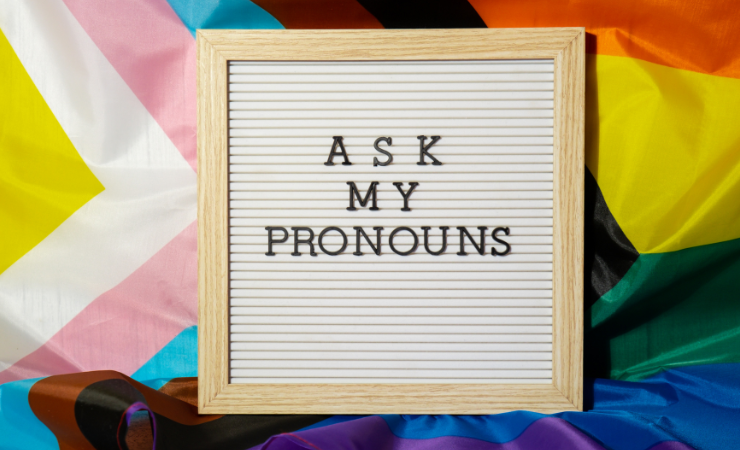 ask my pronouns sign