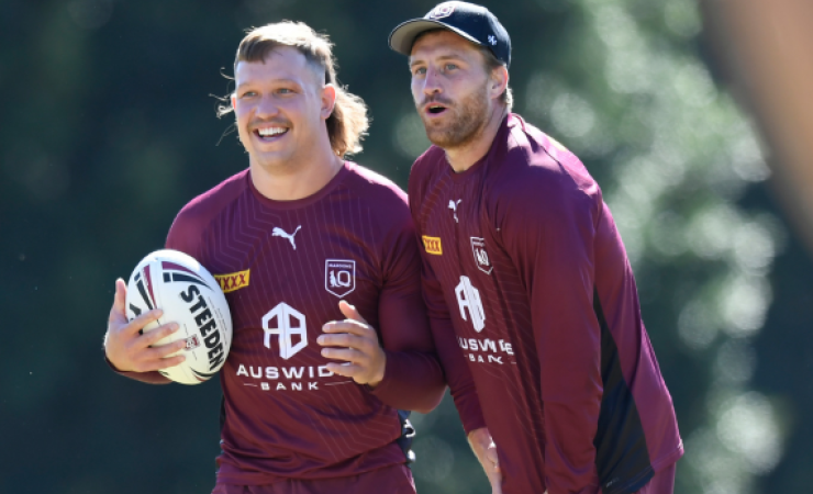 2 Maroons players 