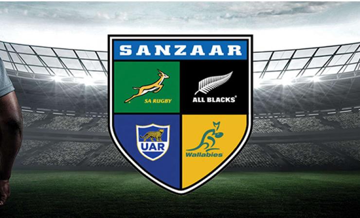 One of rugby's governing bodies, SANZAAR's logo