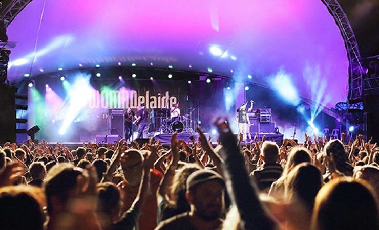 Massive crowd at Womadelaide in Adelaide