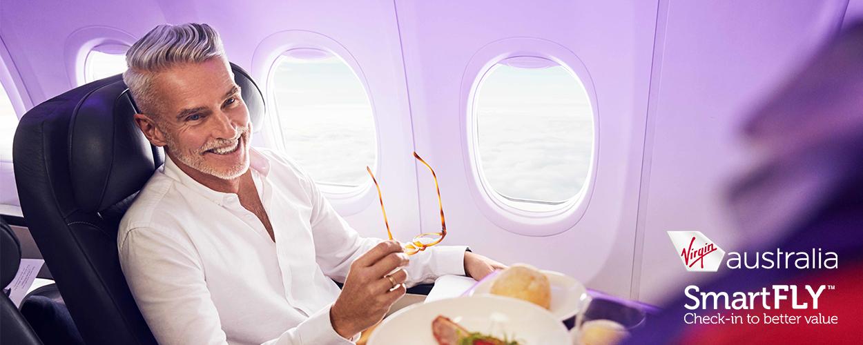 Professional onboard Virgin Australia flight