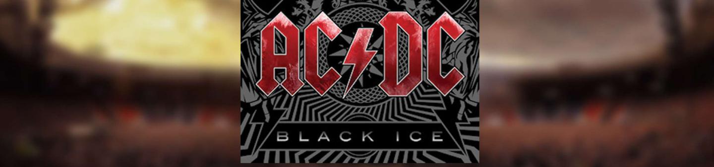 AC/DC Black Ice Tour promotional graphic
