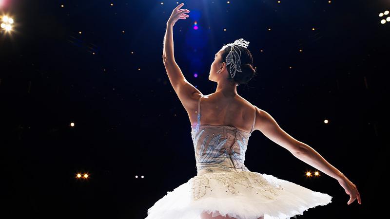 Ballerina dancing