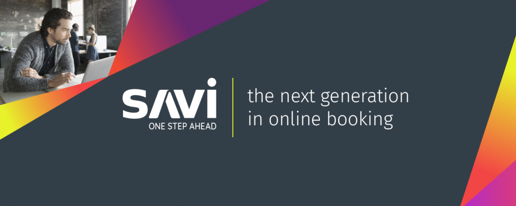 SAVI The next generation in online booking banner